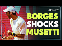ENTERTAINING Nuno Borges vs Lorenzo Musetti Contest  | Estoril 2024 Highlights