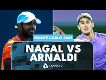 Sumit Nagal Makes History vs Matteo Arnaldi | Monte Carlo 2024 Highlights