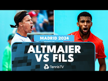 Daniel Altmaier vs Arthur Fils Highlights | Madrid 2024