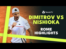 Grigor Dimitrov vs Yoshihito Nishioka Highlights! | Rome 2024