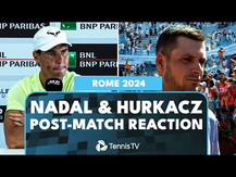 "I Never Said It's Going To Be My Last Tournament" | Rafa Nadal & Hubert Hurkacz Post-Match Reaction