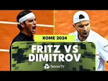 Taylor Fritz vs Grigor Dimitrov Highlights | Rome 2024